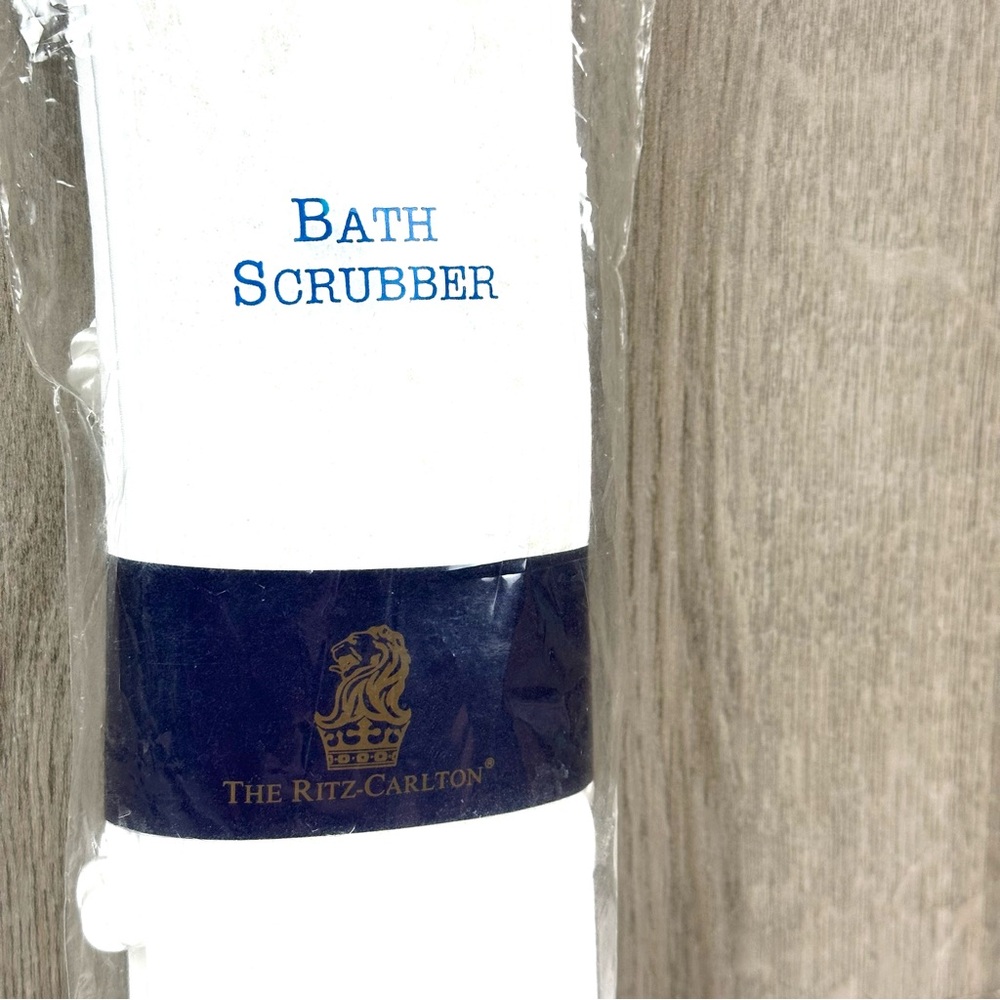 The Ritz Carlton Bath Scrubber Vintage Made In Korea NEW